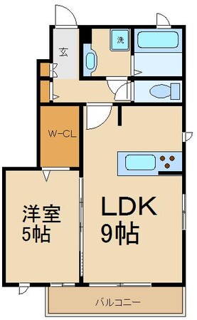 セジュールコトDの物件間取画像
